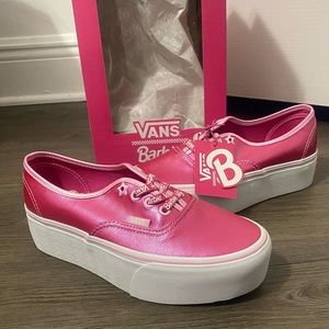 NIB Vans x Barbie Pink Sneakers